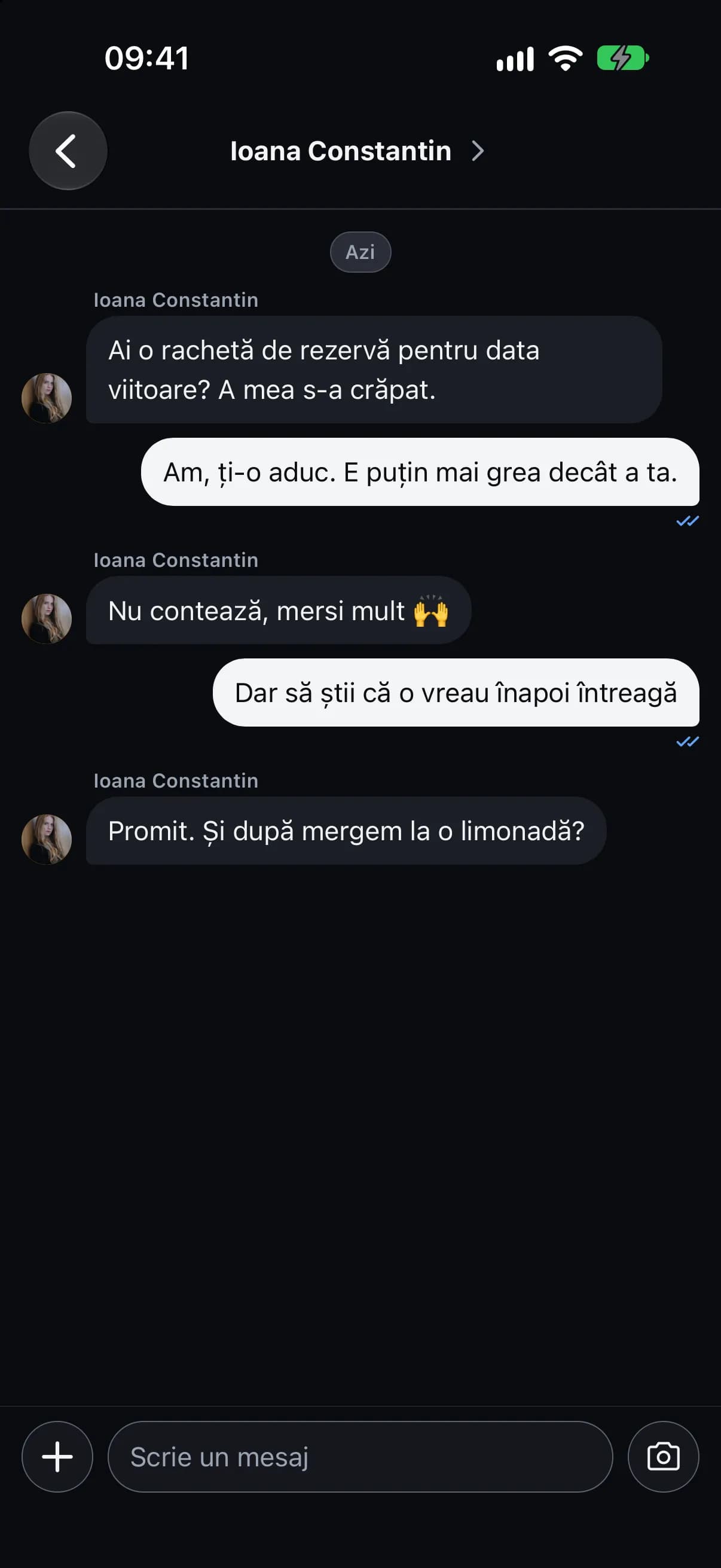 O conversație directă