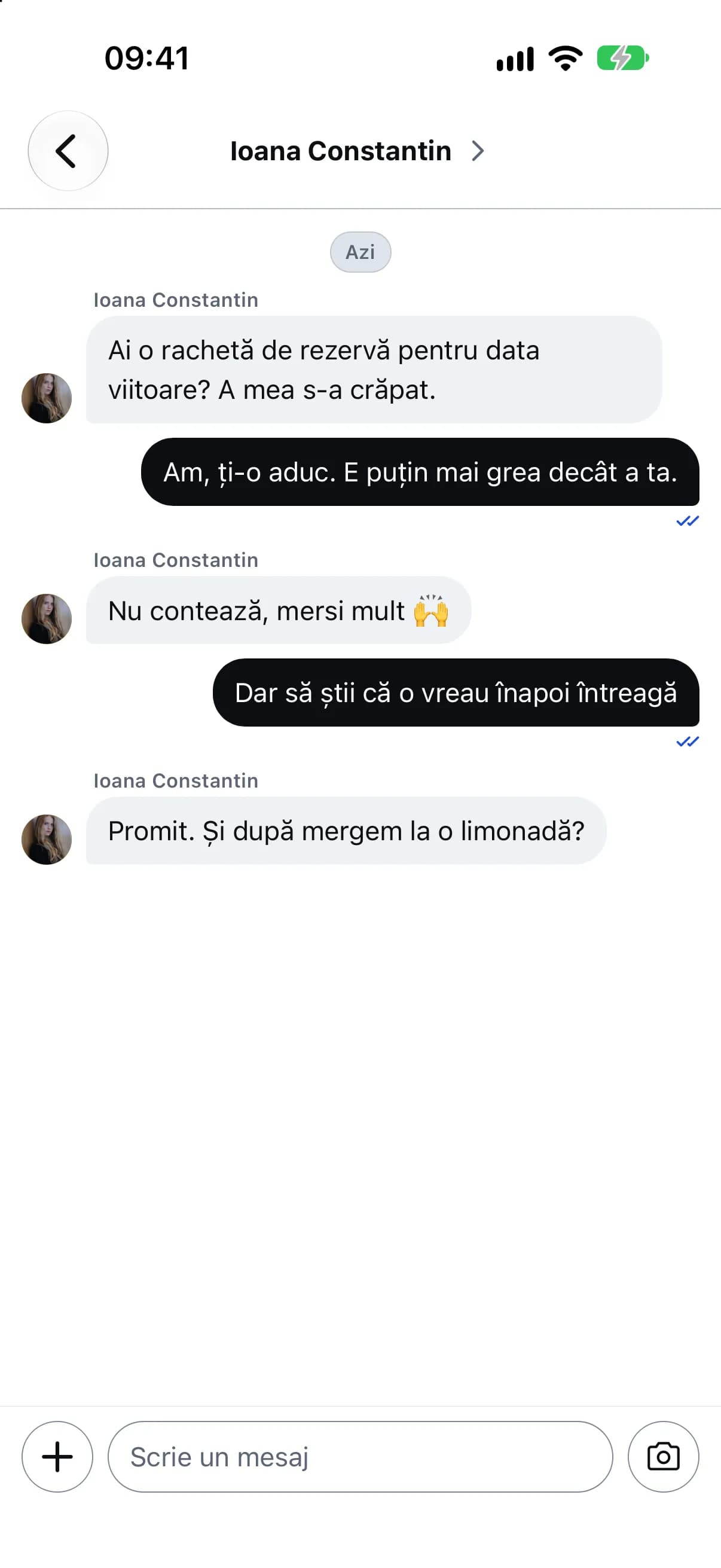 O conversație directă